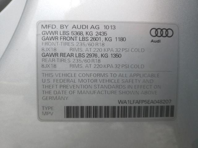 Photo 9 VIN: WA1LFAFP5EA048207 - AUDI Q5 PREMIUM 