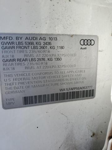 Photo 11 VIN: WA1LFAFP5EA053777 - AUDI Q5 PREMIUM 