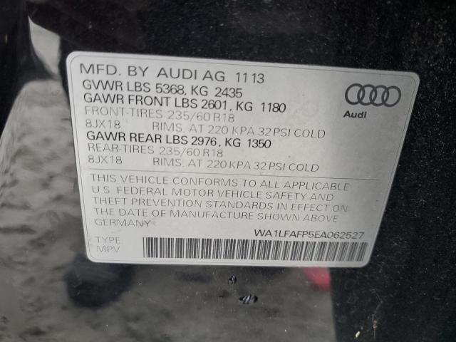 Photo 13 VIN: WA1LFAFP5EA062527 - AUDI Q5 PREMIUM 