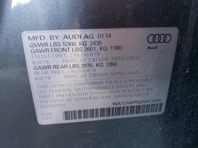 Photo 13 VIN: WA1LFAFP5EA083989 - AUDI Q5 