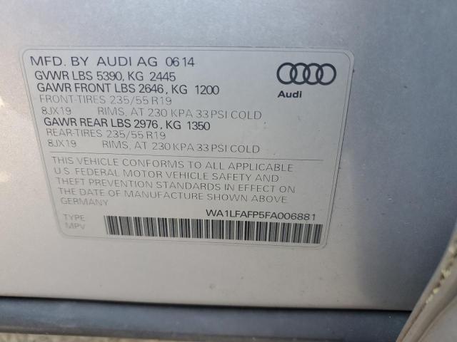 Photo 11 VIN: WA1LFAFP5FA006881 - AUDI Q5 