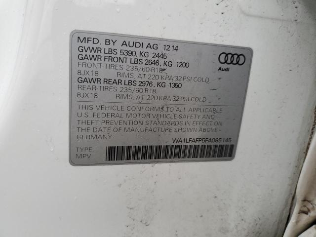 Photo 11 VIN: WA1LFAFP5FA085145 - AUDI Q5 