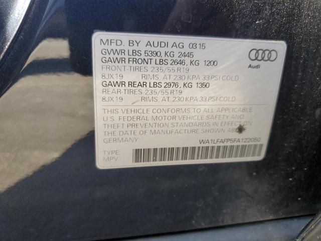 Photo 12 VIN: WA1LFAFP5FA122050 - AUDI Q5 