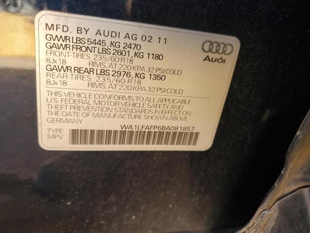 Photo 11 VIN: WA1LFAFP6BA081857 - AUDI Q5 PREMIUM 