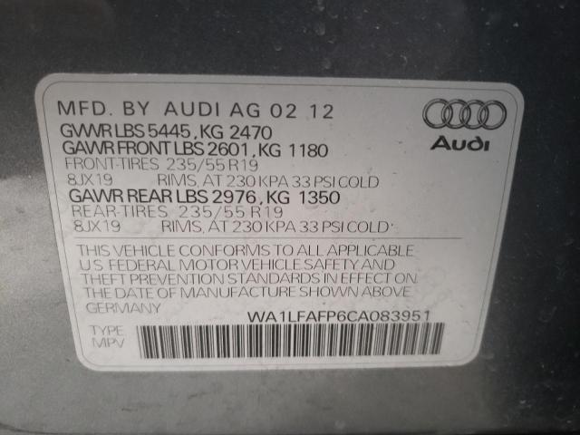 Photo 13 VIN: WA1LFAFP6CA083951 - AUDI Q5 PREMIUM 