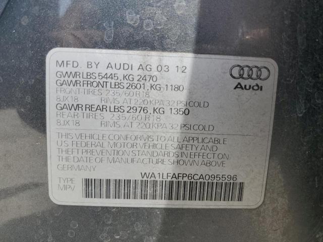 Photo 12 VIN: WA1LFAFP6CA095596 - AUDI Q5 