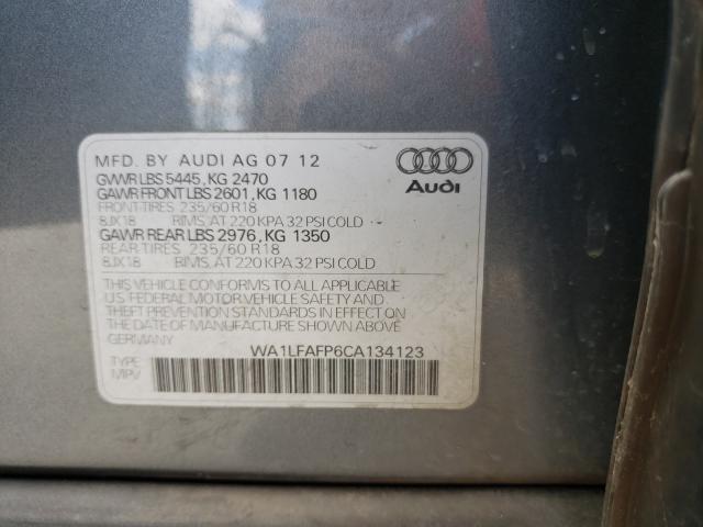 Photo 9 VIN: WA1LFAFP6CA134123 - AUDI Q5 