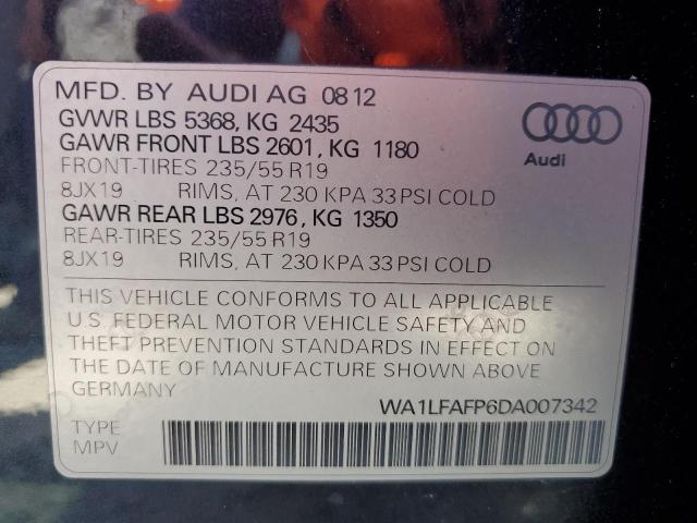 Photo 12 VIN: WA1LFAFP6DA007342 - AUDI Q5 