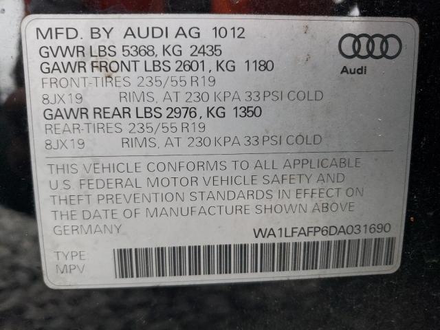 Photo 12 VIN: WA1LFAFP6DA031690 - AUDI Q5 