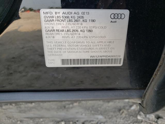 Photo 9 VIN: WA1LFAFP6DA069226 - AUDI Q5 PREMIUM 