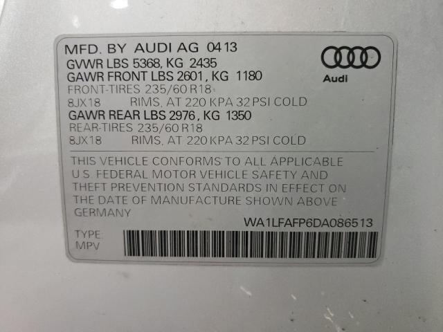 Photo 9 VIN: WA1LFAFP6DA086513 - AUDI Q5 