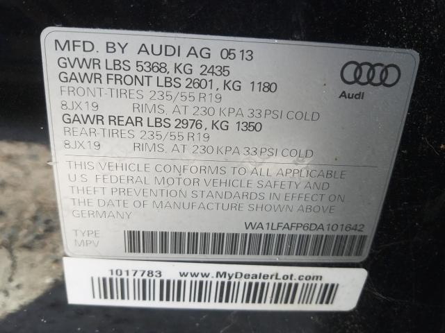 Photo 9 VIN: WA1LFAFP6DA101642 - AUDI Q5 