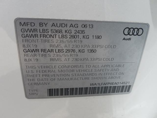 Photo 9 VIN: WA1LFAFP6EA014521 - AUDI Q5 PREMIUM 