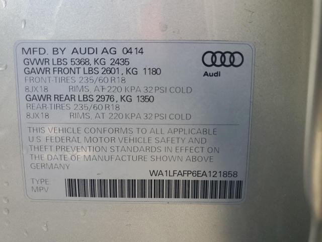 Photo 9 VIN: WA1LFAFP6EA121858 - AUDI Q5 