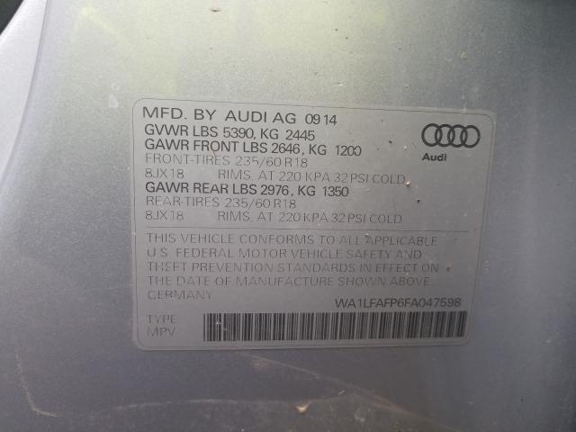 Photo 9 VIN: WA1LFAFP6FA047598 - AUDI Q5 