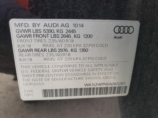 Photo 12 VIN: WA1LFAFP6FA063283 - AUDI Q5 PREMIUM 