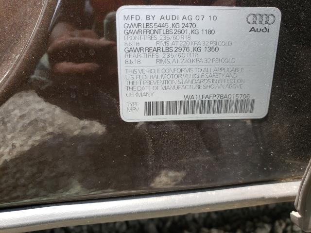 Photo 9 VIN: WA1LFAFP7BA015706 - AUDI Q5 