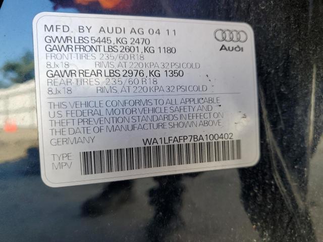 Photo 13 VIN: WA1LFAFP7BA100402 - AUDI Q5 PREMIUM 