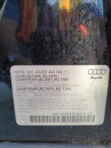 Photo 11 VIN: WA1LFAFP7CA029123 - AUDI Q5 