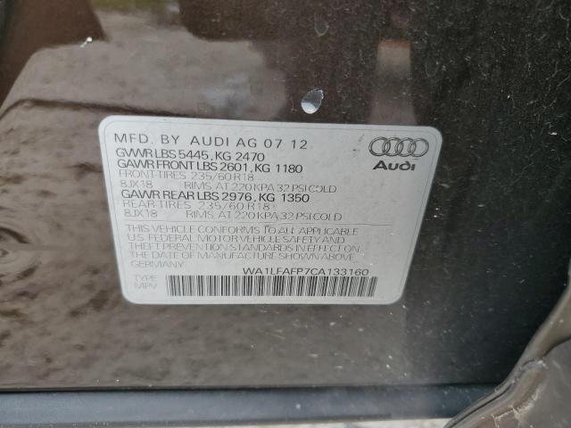 Photo 12 VIN: WA1LFAFP7CA133160 - AUDI Q5 PREMIUM 