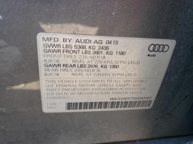 Photo 13 VIN: WA1LFAFP7DA086889 - AUDI Q5 PREMIUM 