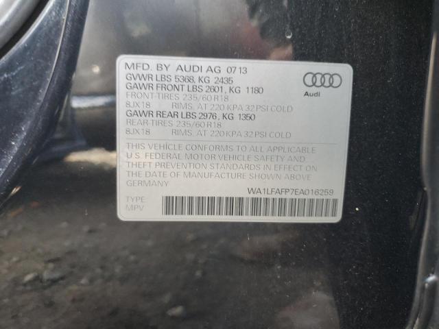 Photo 12 VIN: WA1LFAFP7EA016259 - AUDI Q5 