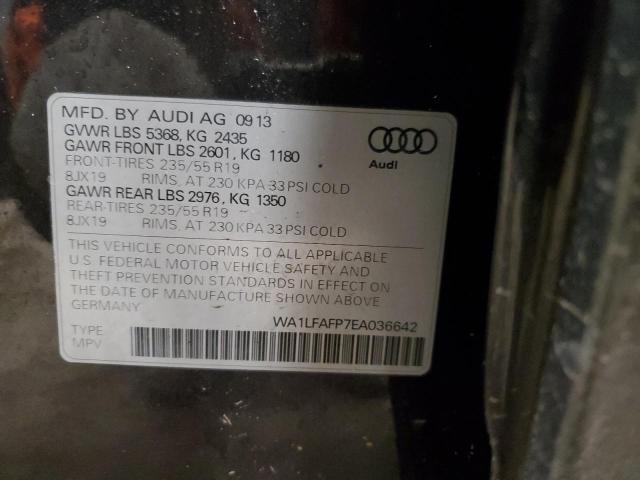 Photo 12 VIN: WA1LFAFP7EA036642 - AUDI Q5 