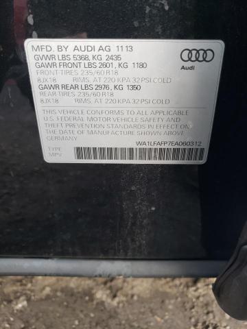 Photo 12 VIN: WA1LFAFP7EA060312 - AUDI Q5 