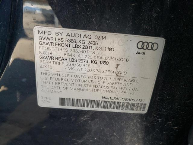 Photo 12 VIN: WA1LFAFP7EA087431 - AUDI Q5 PREMIUM 