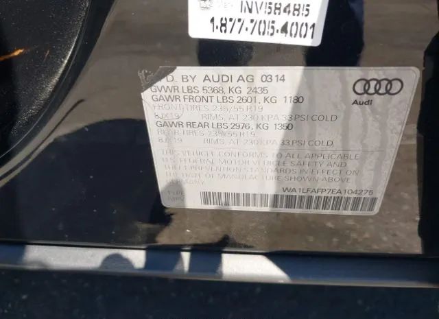 Photo 8 VIN: WA1LFAFP7EA104275 - AUDI Q5 