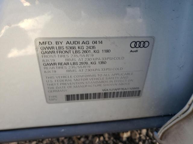 Photo 9 VIN: WA1LFAFP7EA110965 - AUDI Q5 PREMIUM 