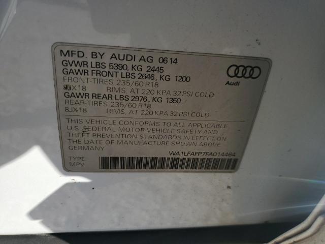 Photo 12 VIN: WA1LFAFP7FA014464 - AUDI Q5 PREMIUM 