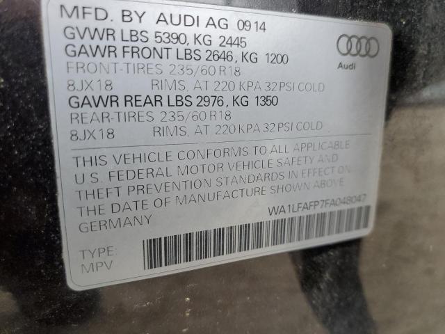 Photo 12 VIN: WA1LFAFP7FA048047 - AUDI Q5 PREMIUM 