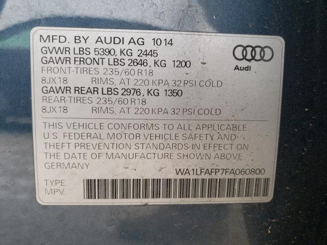 Photo 9 VIN: WA1LFAFP7FA060800 - AUDI Q5 