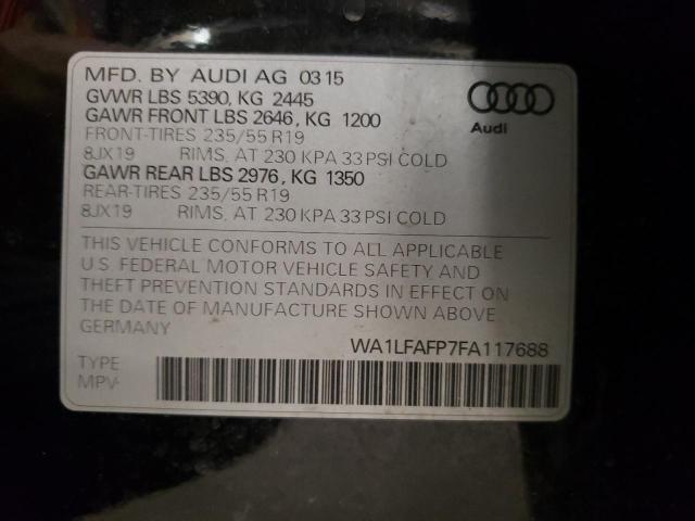 Photo 9 VIN: WA1LFAFP7FA117688 - AUDI Q5 