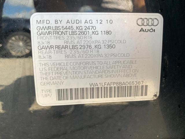 Photo 9 VIN: WA1LFAFP8BA065367 - AUDI Q5 