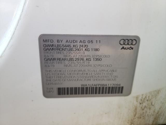 Photo 9 VIN: WA1LFAFP8BA117094 - AUDI Q5 PREMIUM 