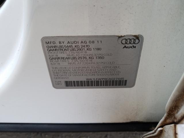 Photo 9 VIN: WA1LFAFP8CA027445 - AUDI Q5 