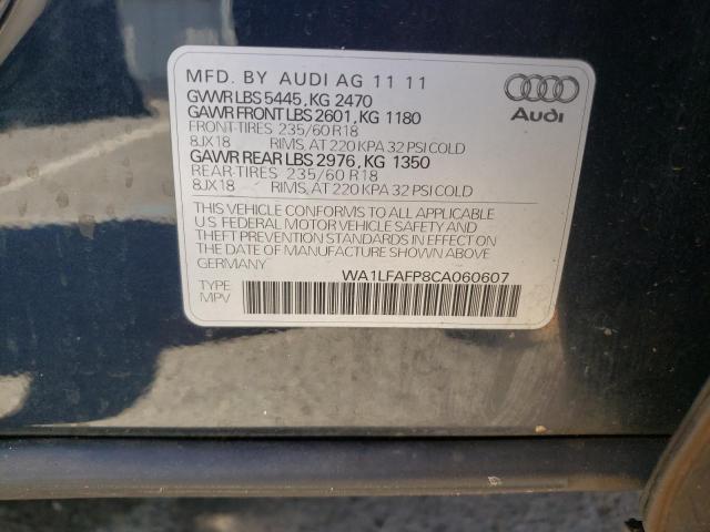 Photo 12 VIN: WA1LFAFP8CA060607 - AUDI Q5 