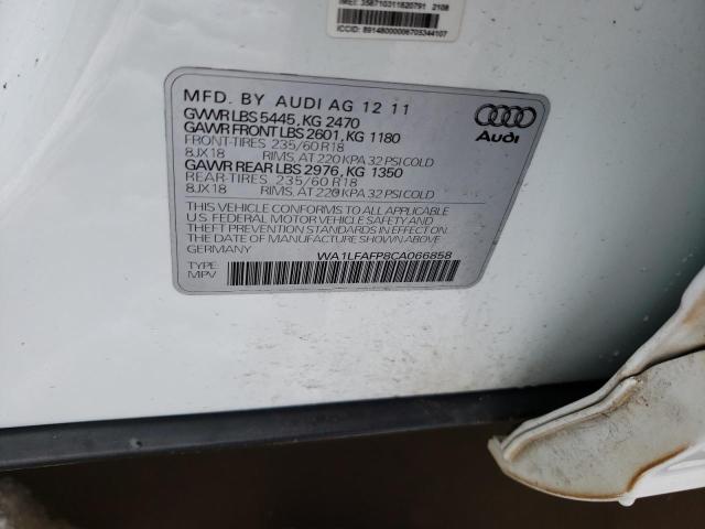 Photo 11 VIN: WA1LFAFP8CA066858 - AUDI Q5 PREMIUM 