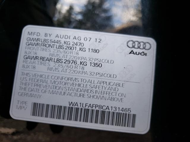 Photo 9 VIN: WA1LFAFP8CA131465 - AUDI Q5 PREMIUM 