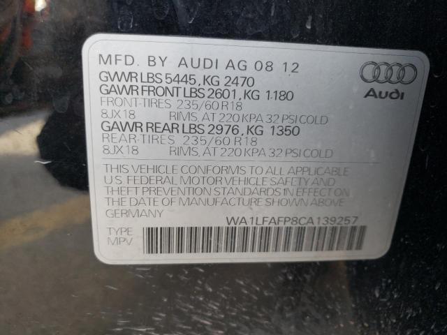 Photo 11 VIN: WA1LFAFP8CA139257 - AUDI Q5 PREMIUM 