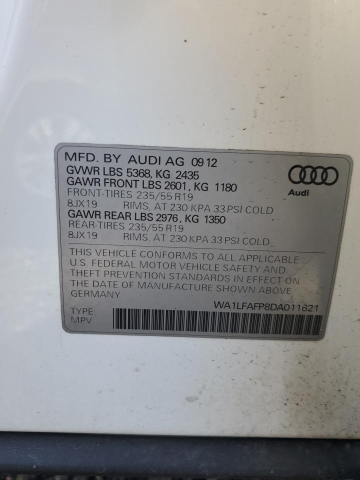 Photo 11 VIN: WA1LFAFP8DA011621 - AUDI Q5 