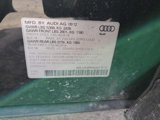 Photo 11 VIN: WA1LFAFP8DA017015 - AUDI Q5 