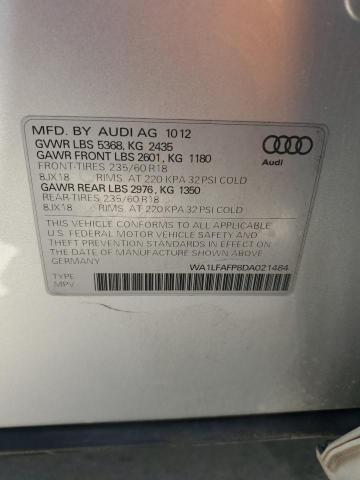 Photo 12 VIN: WA1LFAFP8DA021484 - AUDI Q5 PREMIUM 