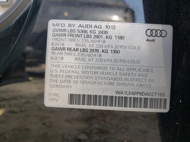 Photo 9 VIN: WA1LFAFP8DA027169 - AUDI Q5 