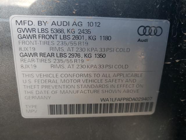 Photo 9 VIN: WA1LFAFP8DA029407 - AUDI Q5 