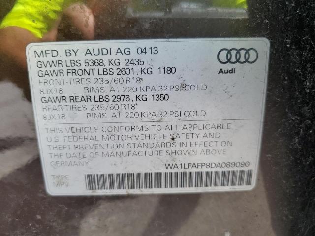 Photo 9 VIN: WA1LFAFP8DA089090 - AUDI Q5 PREMIUM 