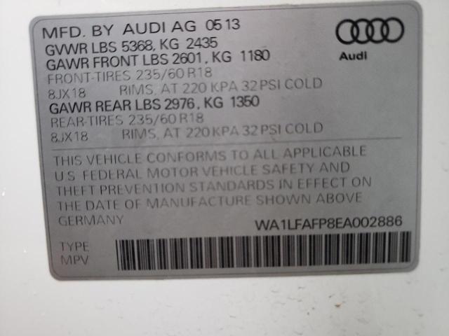 Photo 9 VIN: WA1LFAFP8EA002886 - AUDI Q5 PREMIUM 