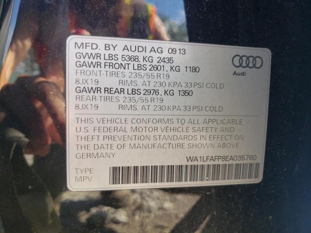 Photo 12 VIN: WA1LFAFP8EA035760 - AUDI Q5 PREMIUM 